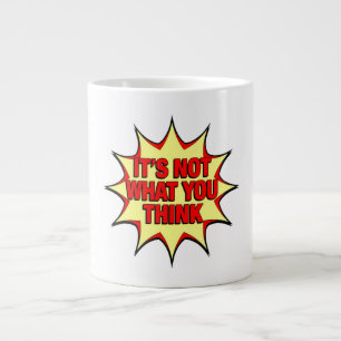 Taza De Café Gigante No es lo que piensas 
