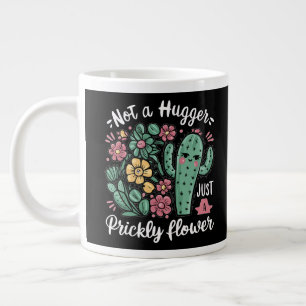 Taza De Café Gigante No es solo una broma de cactus de flores