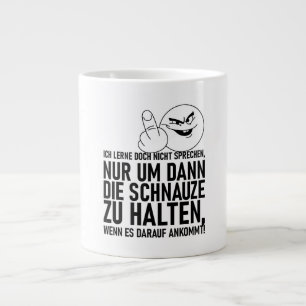 TAZA DE CAFÉ GIGANTE NO ESTOY APRENDIENDO A HABLAR