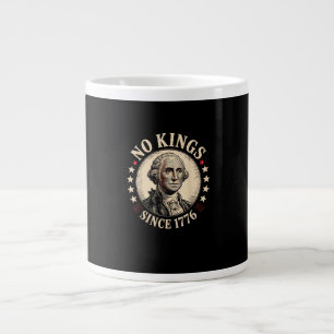 Taza De Café Gigante No Hay Reyes En América 1776 Libertad Retro Clásic