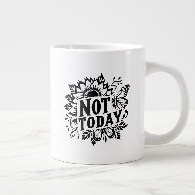 Taza De Café Gigante No hoy (Derecha)