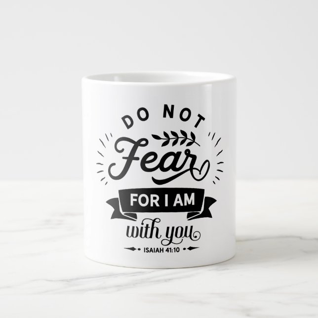 Taza De Café Gigante No - Jumbo Mug (Frente)