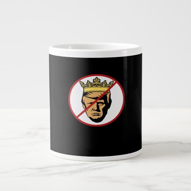 Taza De Café Gigante No Kings Anti Creative Classic Design (Frente)