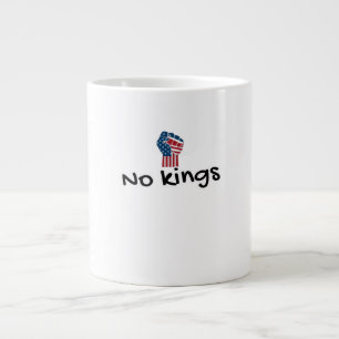 Taza De Café Gigante No Kings In America Classic Minimal Clean
