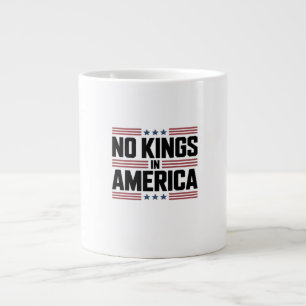Taza De Café Gigante No Kings In America USA Estilo Creativo