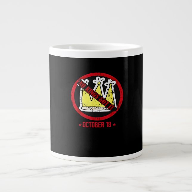 Taza De Café Gigante No Kings It Classic Creative Style (Frente)