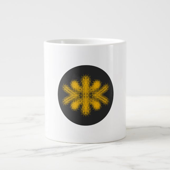 Taza De Café Gigante No me toques | ASMR silencioso Art (Frente)