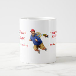 Taza De Café Gigante ¡No puedo dejar de orinar!