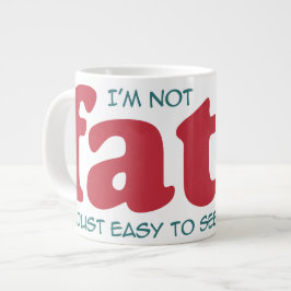 Taza De Café Gigante No soy gordo