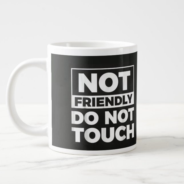 Taza De Café Gigante No Tocar (Izquierda)