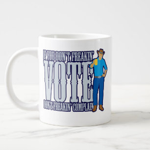 Taza De Café Gigante No VOTEN No se quejen