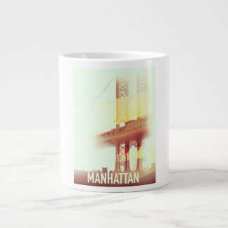 Taza De Café Gigante Noche de Manhattan
