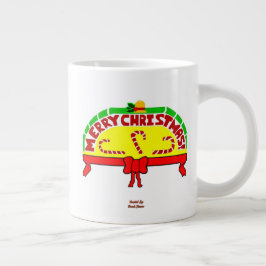 Taza De Café Gigante Nochebuena Jumbo Mug