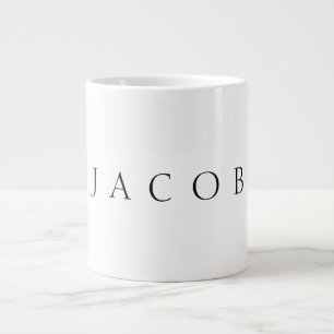 Taza De Café Gigante Nombre clásico (o palabra)