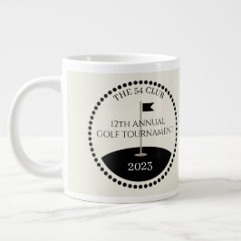 Taza De Café Gigante Nombre del club de torneo de golf
