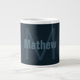 Taza De Café Gigante Nombre moderno editable