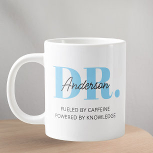 Taza De Café Gigante Nombre Personalizado Cita Divertida Graduación de 