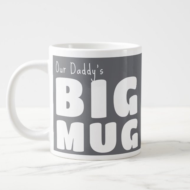 Taza De Café Gigante Nombre personalizado Gran Novedad divertida C19 Gr (Izquierda)