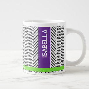 Taza De Café Gigante Nombre personalizado   Personalizado