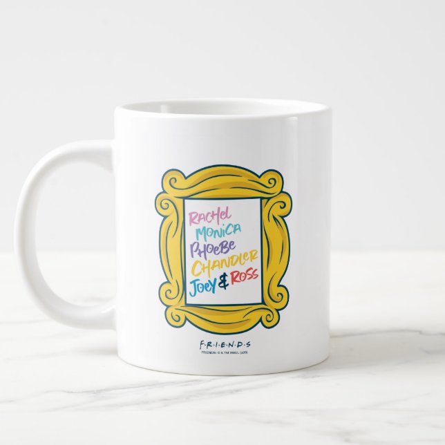 Taza De Café Gigante Nombres FRIENDS™ en Peephole (Izquierda)