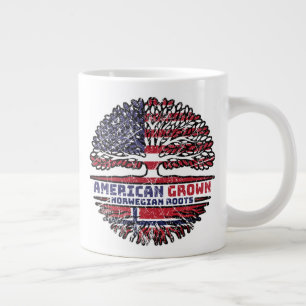 Taza De Café Gigante Noruego Noruego Estados Unidos Estados Unidos