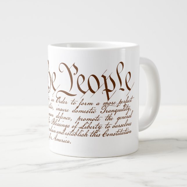 Taza De Café Gigante Nosotros, el pueblo (Derecha)