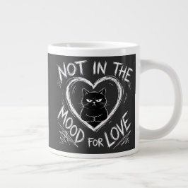 Taza De Café Gigante Not In The Mood For Love Grumpy Cat Sarcastic