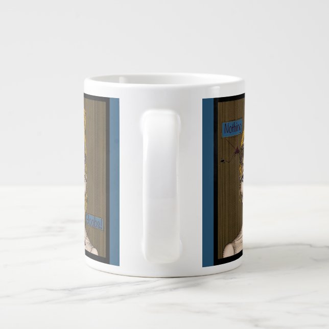 Taza De Café Gigante Nothing (Espalda)