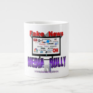 Taza De Café Gigante Noticias falsas (matón intermedio)
