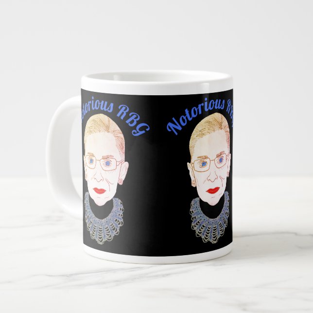 Taza De Café Gigante Notorio RBG (Izquierda)