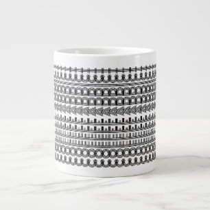 Taza De Café Gigante Novedad divertida 111B del mensaje oculto sobre el