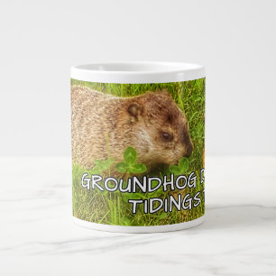 Taza De Café Gigante ¡Novedades de Groundhog Day!