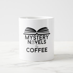 Taza De Café Gigante Novelas de Misterio y Café