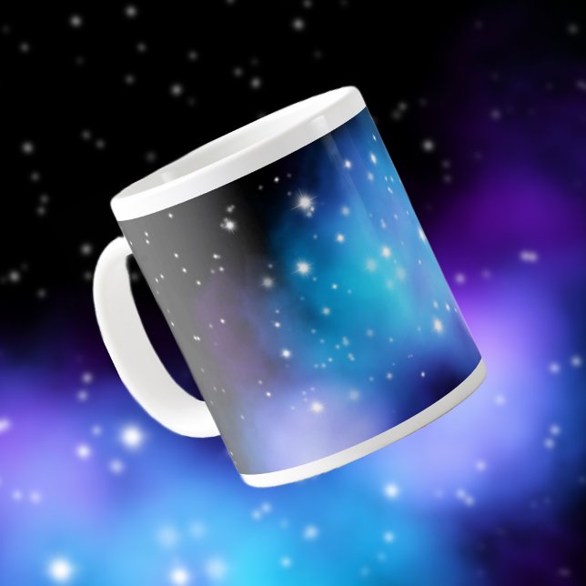 Taza De Café Gigante Nubes espaciales Galaxy Starlight (Subido por el creador)