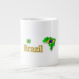 Taza De Café Gigante NUESTRA CASA - colección de diseño BRASIL