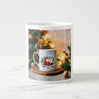 Taza De Café Gigante Nuestros Navidades Mug Pegatina Donde Se Encuentra