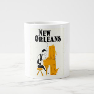 Taza De Café Gigante Nueva Orleans Honky Tonk