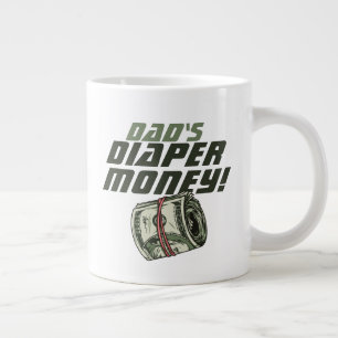Taza De Café Gigante Nuevo Papá Fin de Semana Golfista Dinero para Paña