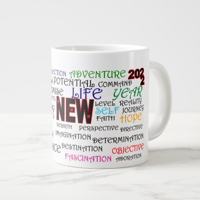 Taza De Café Gigante ¡Nuevo Para 2022! (Derecha)