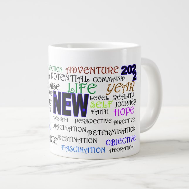 Taza De Café Gigante ¡Nuevo Para 2022! Café gigante Mug (Derecha)