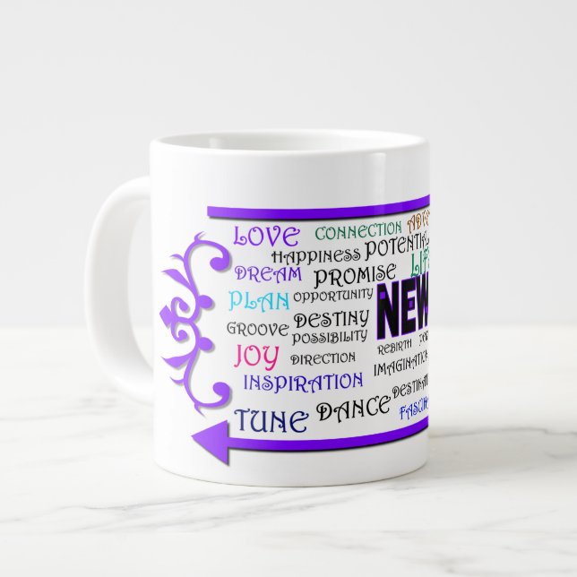 Taza De Café Gigante ¡Nuevo Para 2022! Café gigante Mug (Izquierda)