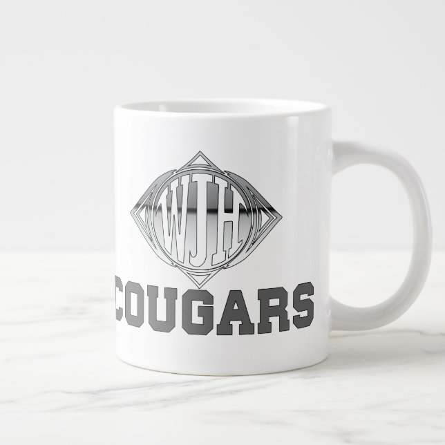 Taza De Café Gigante NUEVOS diseños de la escuela secundaria Whittier J (Derecha)