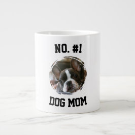 Taza De Café Gigante Número 1 perro Mamá Día de la Madre Amantes de las