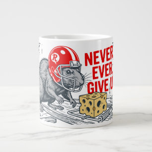 Taza De Café Gigante Nunca te rindas 2