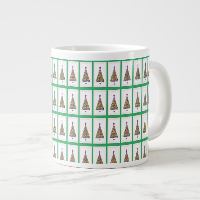 Taza De Café Gigante O Árbol de Navidad (Derecha)