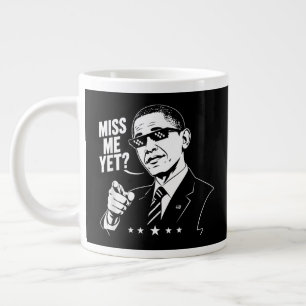Taza De Café Gigante Obama 2028 Me Extrañas Todavía Presidente 44 Diver