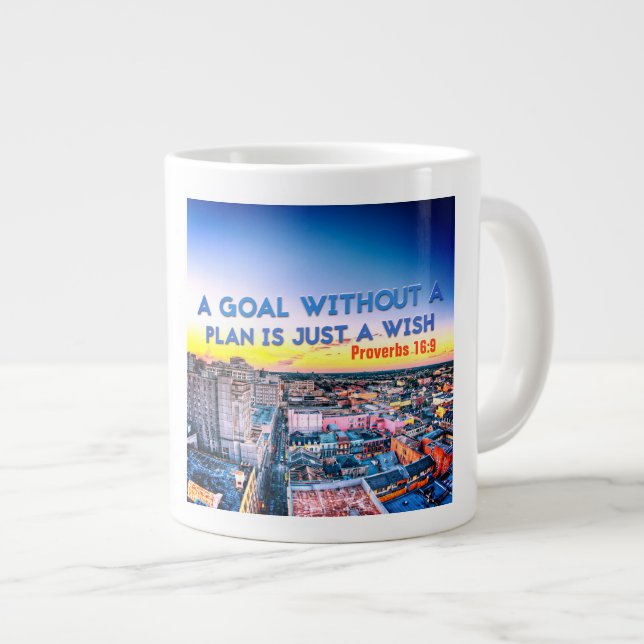 Taza De Café Gigante Objetivo: Jumbo Mug (Derecha)