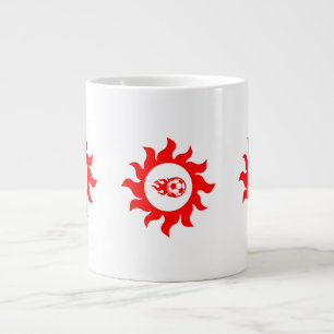 Taza De Café Gigante Objetivos de energía solar