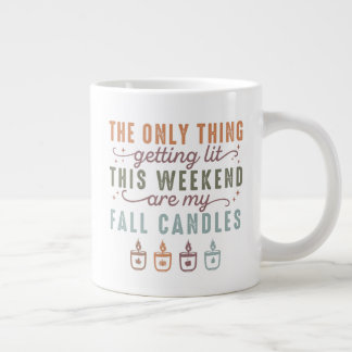 Taza De Café Gigante Obteniendo mis Velas de Caída