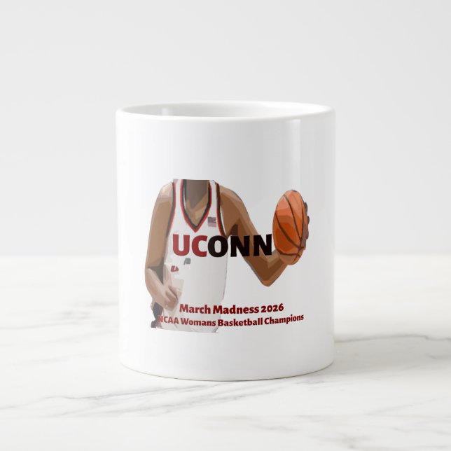 Taza De Café Gigante OCONN March Madness Champions 2026 (Frente)